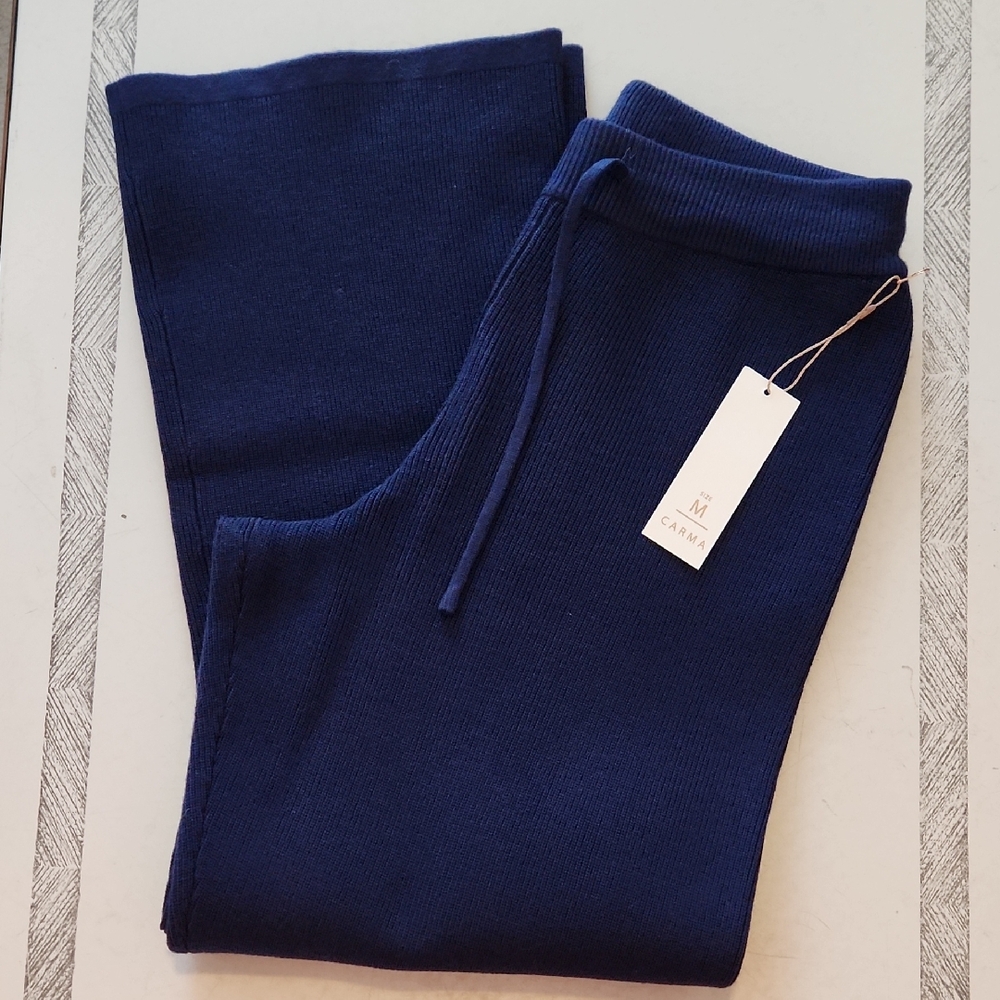 LuLaRoe Cozy Carma Navy Pants